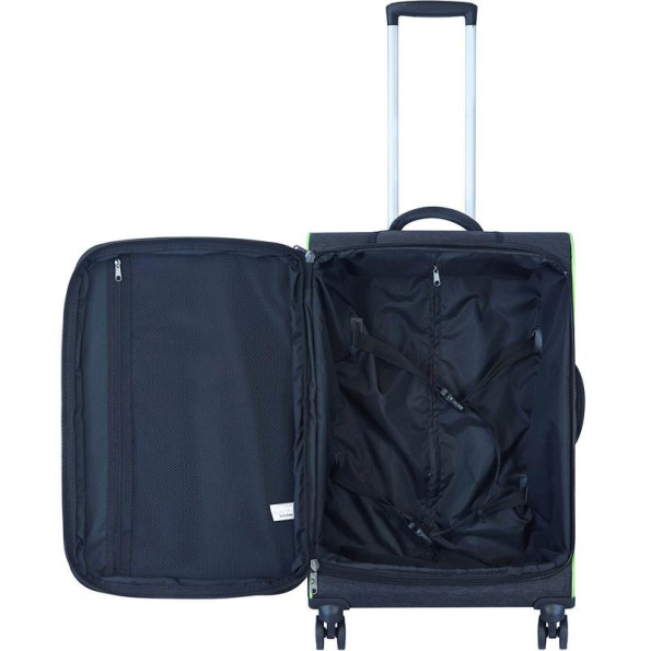 Валіза чорна 63 л унісекс середня 4 колеса -
                                                        Фото 6