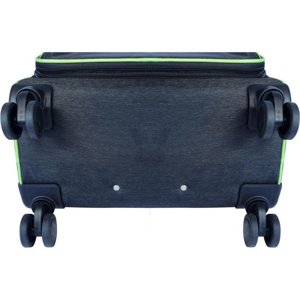 Валіза чорна 63 л унісекс середня 4 колеса -
                                                        Фото 7