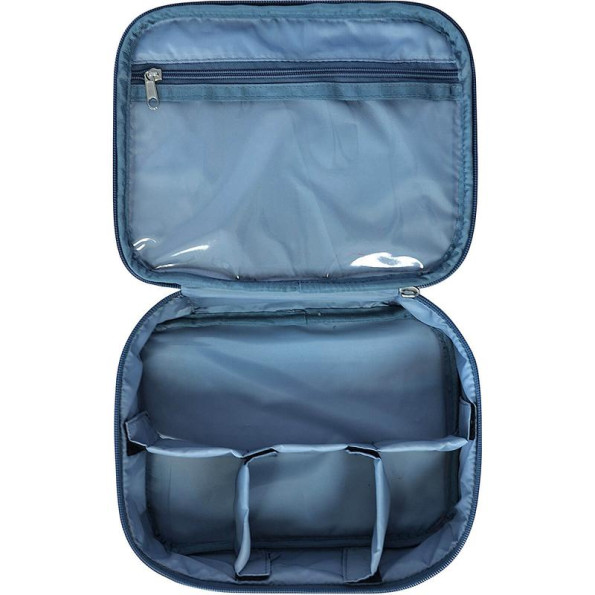 Косметичка бежевая 4 л унисекс -
                                                        Фото 4