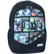 Рюкзак универсальный черный 21 л с ортопедической спинкой 333237