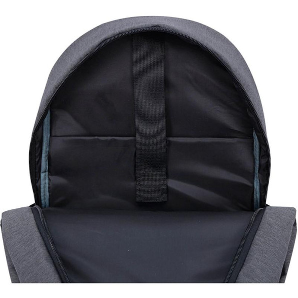 Рюкзак универсальный серый 21 л с ортопедической спинкой -
                                                        Фото 5