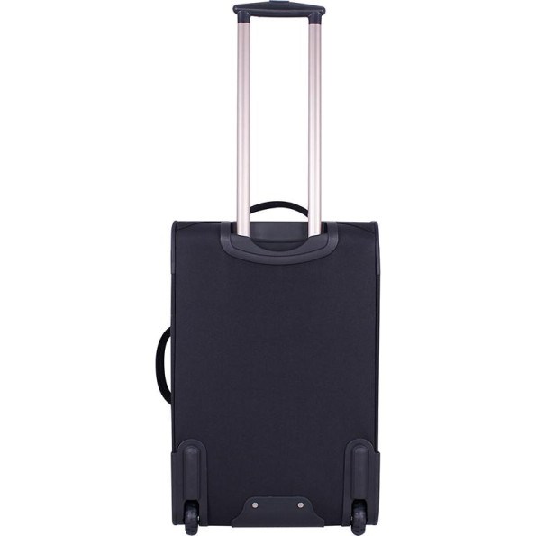 Валіза чорна 51 л унісекс середня 2 колеса -
                                                        Фото 5