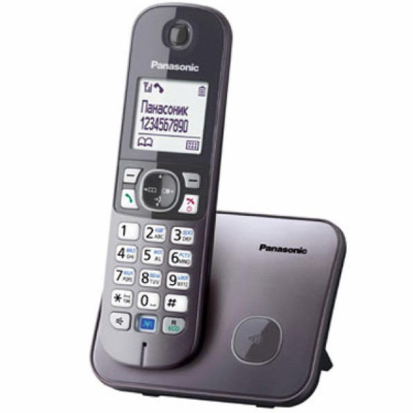 Телефон DECT PANASONIC KX-TG6811UAM Телефон DECT PANASONIC KX-TG6811UAM