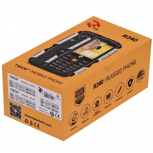 Мобільний телефон 2E R240 Dual Sim Black (708744071057) -
                                                        Фото 10