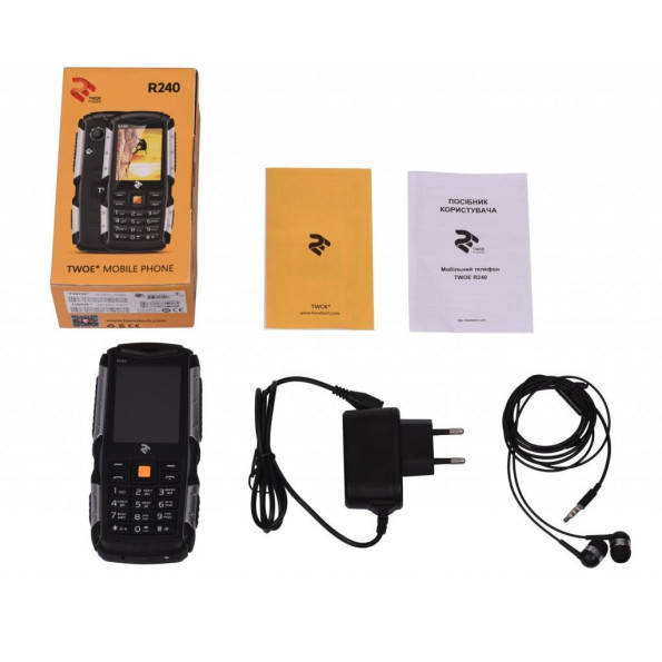 Мобільний телефон 2E R240 Dual Sim Black (708744071057) -
                                                        Фото 9