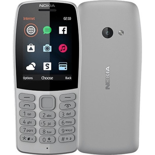 Мобільний телефон Nokia 210 DS Grey (16OTRD01A03) -
                                                        Фото 2