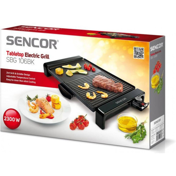 Электрогриль Sencor SBG 106 BK -
                                                        Фото 3
