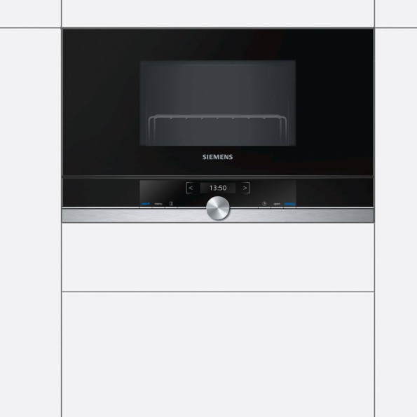 Микроволновая печь Siemens BE 634 RGS1 -
                                                        Фото 2