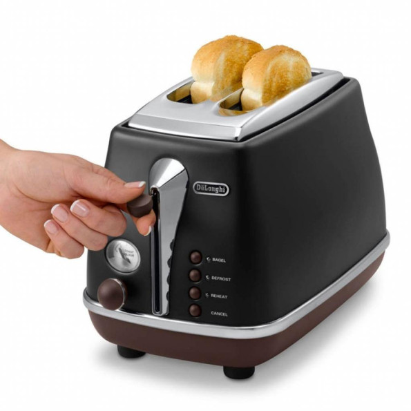 Тостер DeLonghi CTOV 2103.BK -
                                                        Фото 4