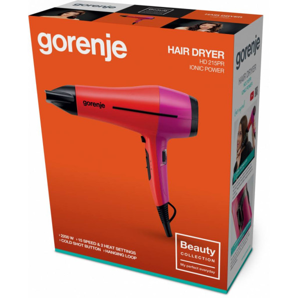Фен Gorenje HD215PR -
                                                        Фото 4