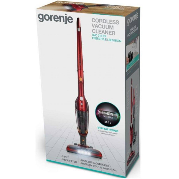 Пылесос Gorenje SVC216FR -
                                                        Фото 12