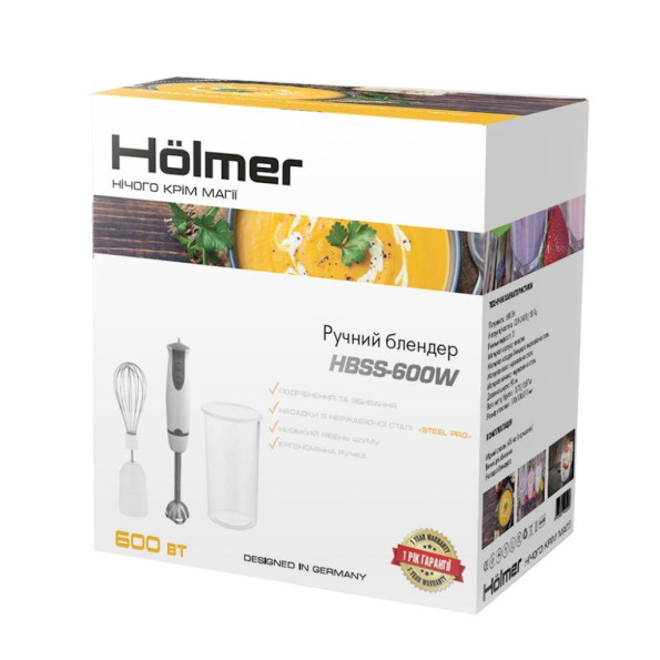Блендер Hölmer HBSS-600W -
                                                        Фото 3