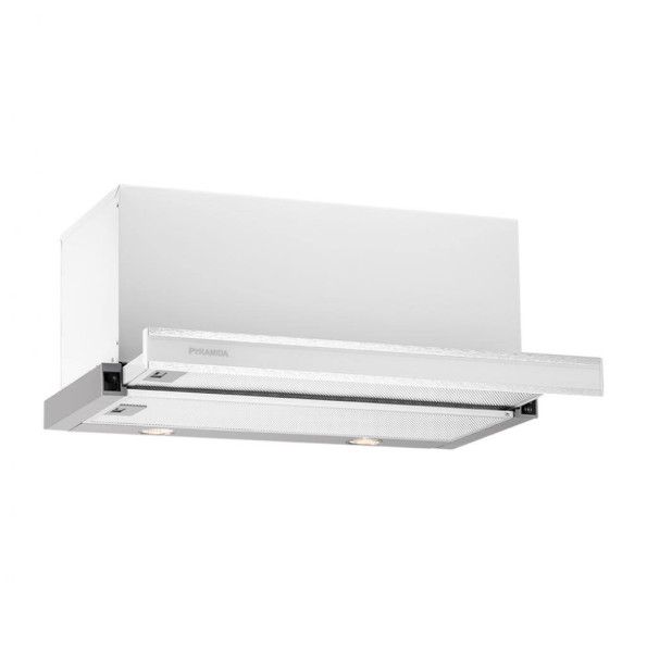 Вытяжка кухонная PYRAMIDA TL 60 FG IX WH
