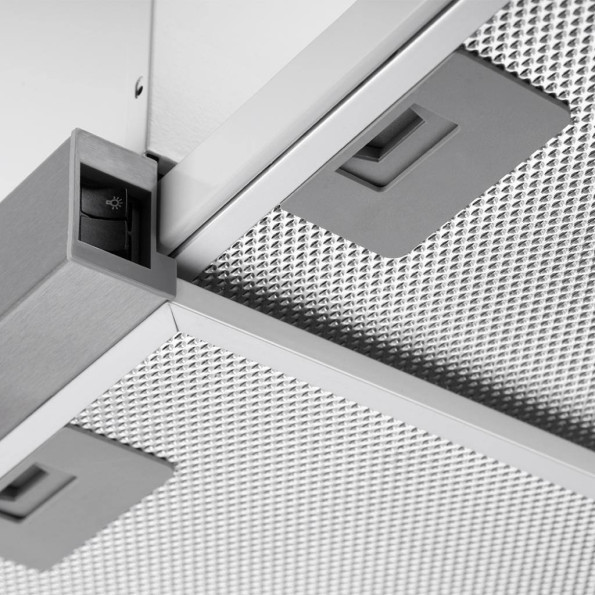Вытяжка кухонная PYRAMIDA TL 60 FG IX WH -
                                                        Фото 3
