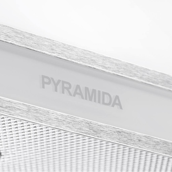 Вытяжка кухонная PYRAMIDA TL 60 FG IX WH -
                                                        Фото 7