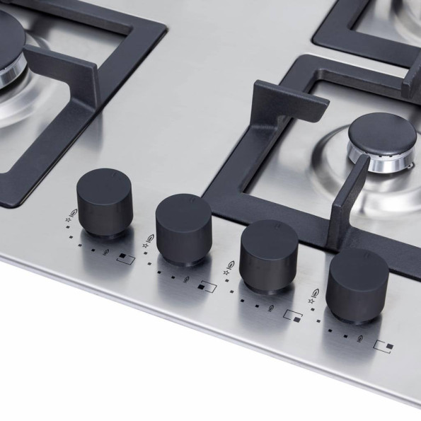 Варочная поверхность PERFELLI HGM 6430 INOX SLIM LINE -
                                                        Фото 5
