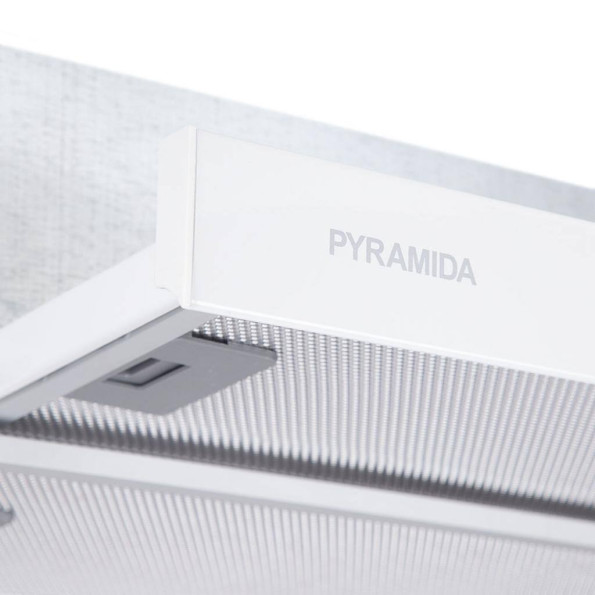Вытяжка кухонная PYRAMIDA TL 50 SLIM WH -
                                                        Фото 6