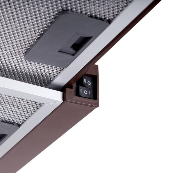 Вытяжка кухонная PYRAMIDA TL 50 SLIM BR -
                                                        Фото 3