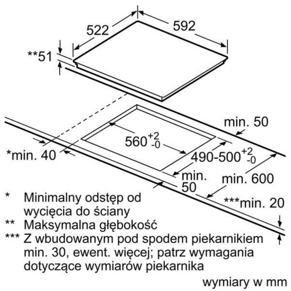 Варочна поверхня BOSCH PIE 651FC1E -
                                                        Фото 4