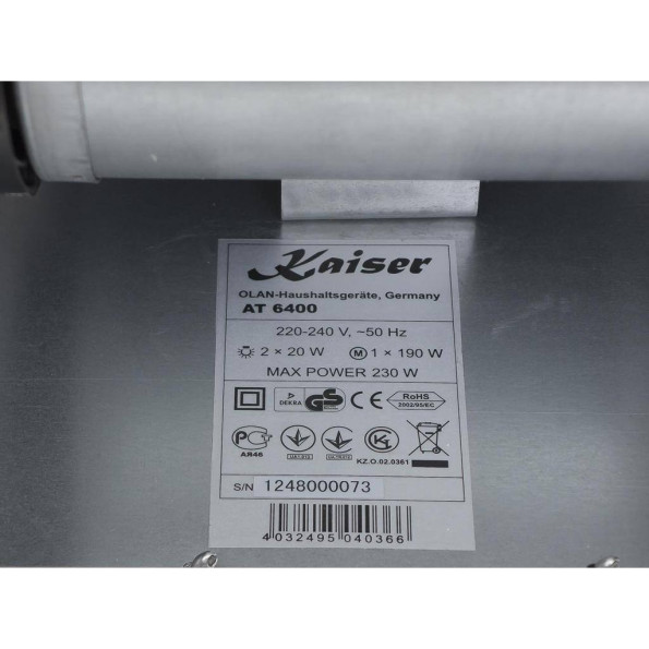 Вытяжка кухонная Kaiser AT6400ECO -
                                                        Фото 8