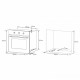 Духовой шкаф ELEYUS LEONA 6006 WH -
                                                        Фото 12