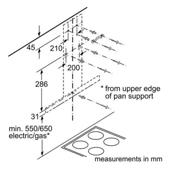 Вытяжка кухонная BOSCH DWB96DM50 -
                                                        Фото 8