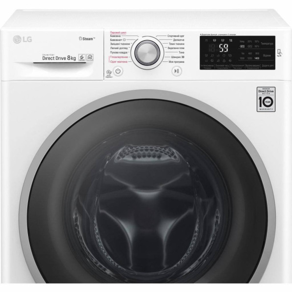 Пральна машина LG F4J6TS1W -
                                                        Фото 12