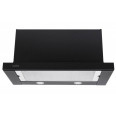 Вытяжка кухонная VENTOLUX GARDA 60 BK (1300) SMD LED