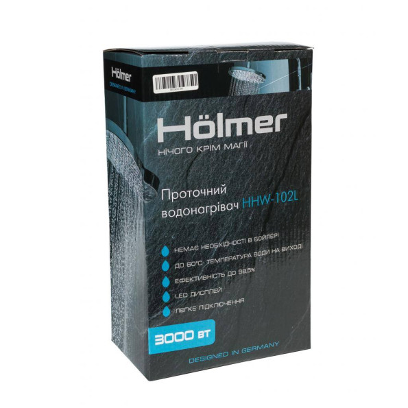 Проточный водонагреватель Holmer HHW-102L -
                                                        Фото 4