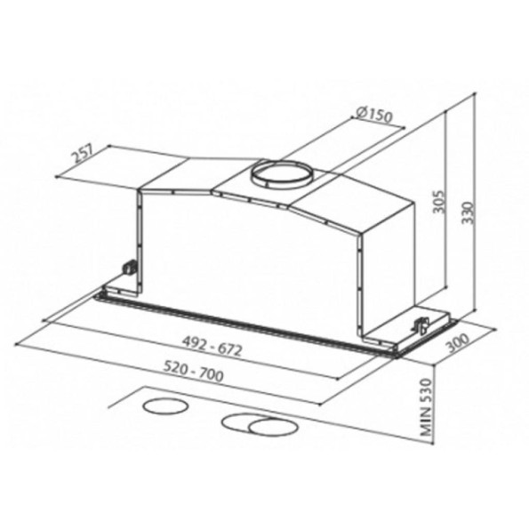 Вытяжка кухонная FABER INCA LUX 2.0 EV8 X A70 -
                                                        Фото 4