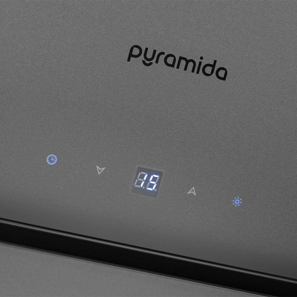 Вытяжка кухонная PYRAMIDA HES 30 (D-600 MM) GRAY /AJ -
                                                        Фото 4