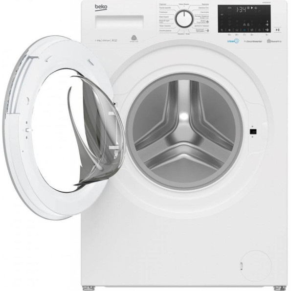 Пральна машина BEKO WUE6536XSW -
                                                        Фото 3