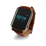 Смарт-годинник GoGPS М01 Gold Телефон-годинник з GPS трекер (M01GD)