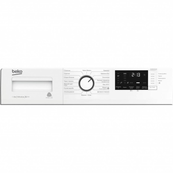 Пральна машина BEKO WUE6512XAW -
                                                        Фото 6