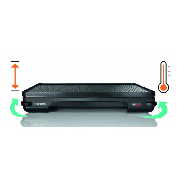 Електрогриль Gorenje TG2000LCB -
                                                        Фото 2