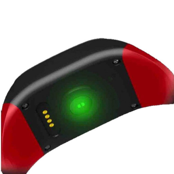 Смарт-годинник GoGPS М03 кнопка SOS чорні з червоним (M03BKRD) -
                                                        Фото 3