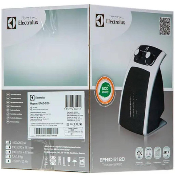 Обогреватель ELECTROLUX EFH/C-5120N -
                                                        Фото 7