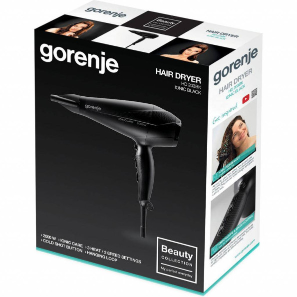 Фен Gorenje HD 203 BK -
                                                        Фото 4