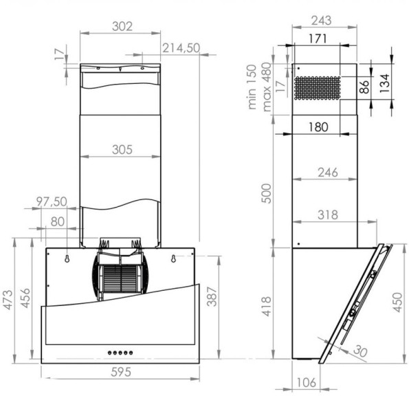 Вытяжка кухонная Gorenje WHI6SYB -
                                                        Фото 5