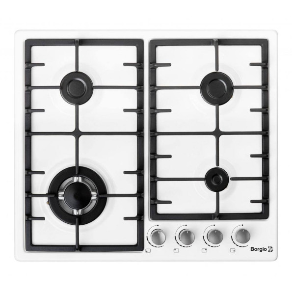 Варочна поверхня Borgio 6942-15 white Enamelled