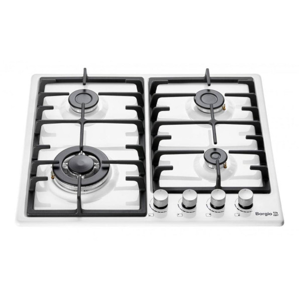 Варочна поверхня Borgio 6942-15 white Enamelled -
                                                        Фото 2