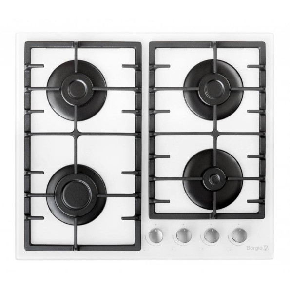 Варочна поверхня Borgio 6190-15 white Glass