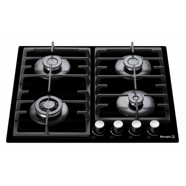 Варочна поверхня Borgio 6192-15 FFD black Glass -
                                                        Фото 2