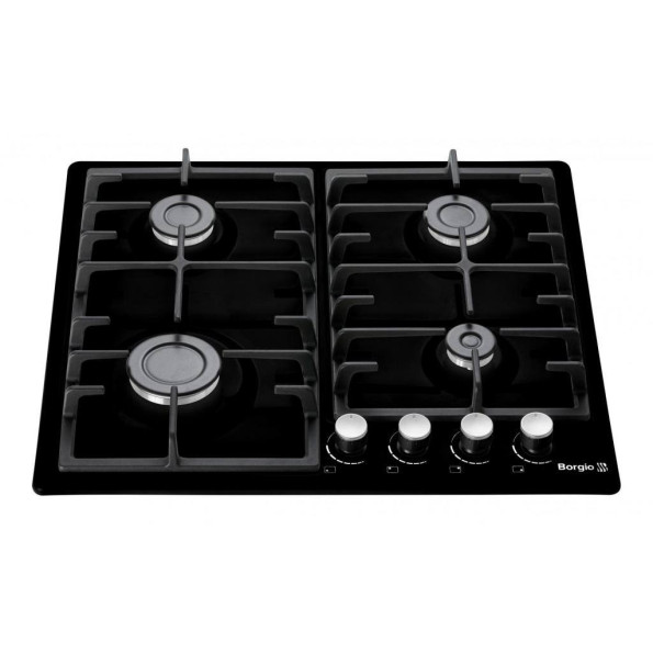 Варочная поверхность Borgio 6940-15 FFD black Enamelled -
                                                        Фото 2