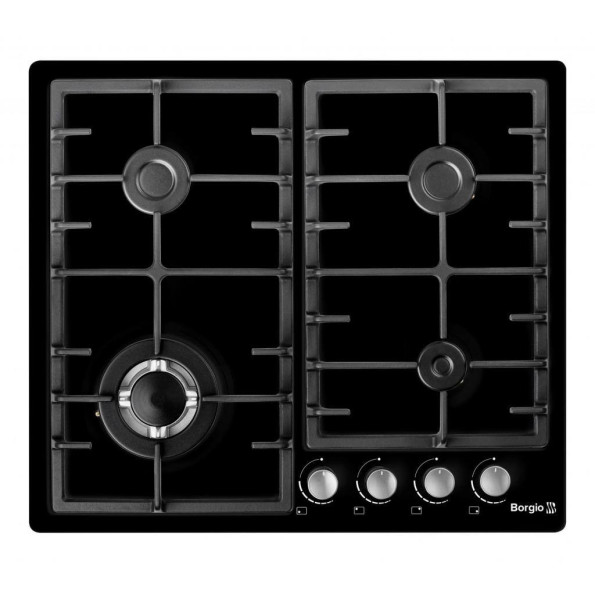 Варочна поверхня Borgio 6942-15 black Enamelled