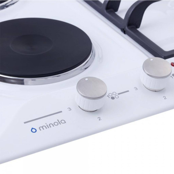 Варочная поверхность MINOLA MKM 62424 WH -
                                                        Фото 5