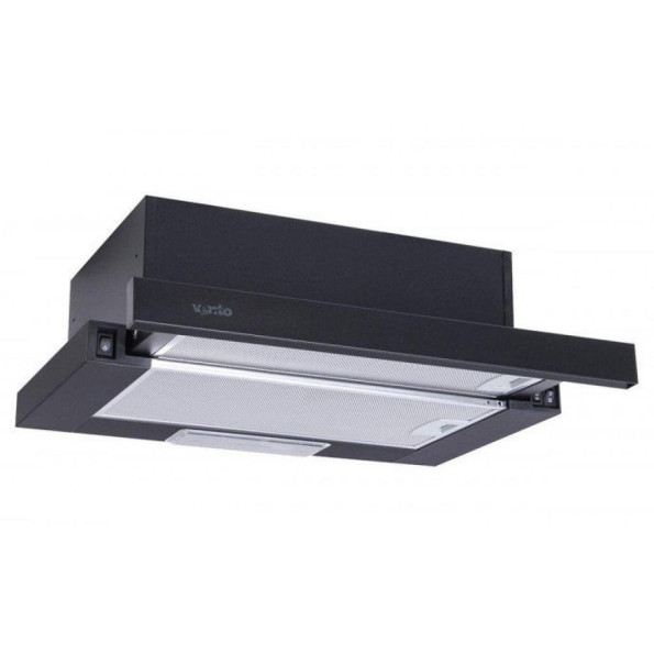 Вытяжка кухонная VENTOLUX GARDA 60 BK (700) SLIM -
                                                        Фото 2