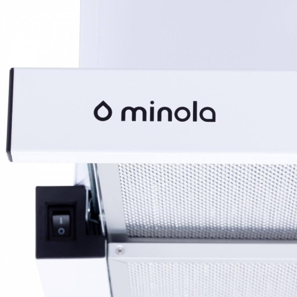 Вытяжка кухонная MINOLA HTL 6214 WH 700 LED -
                                                        Фото 9