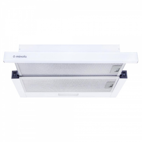 Вытяжка кухонная MINOLA HTL 6234 WH 700 LED GLASS
