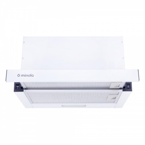 Вытяжка кухонная MINOLA HTL 5314 WH 750 LED